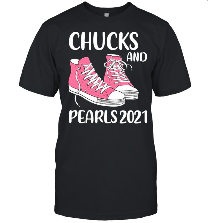 Chucks and Pearls 2021 Valentine shirt