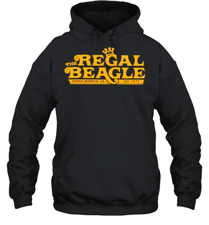 The regal Beagle shirt Unisex Hoodie