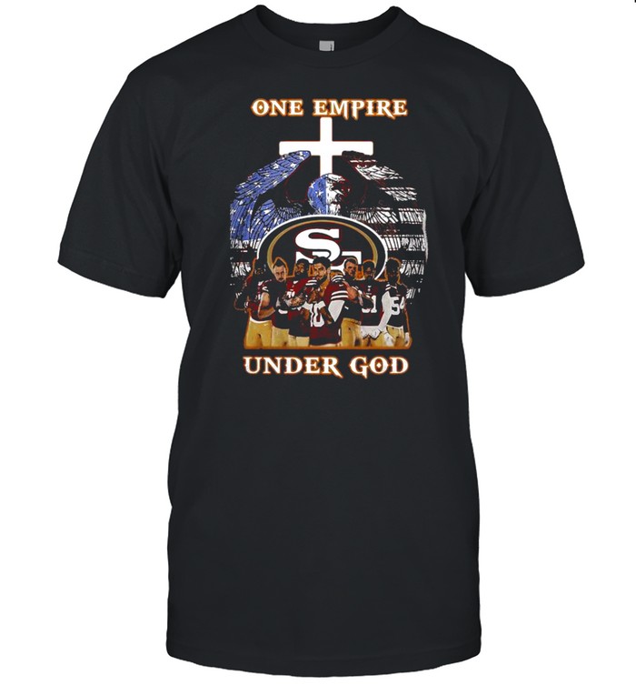 One Empire Under God San Feancisco American Flag Eagle shirt