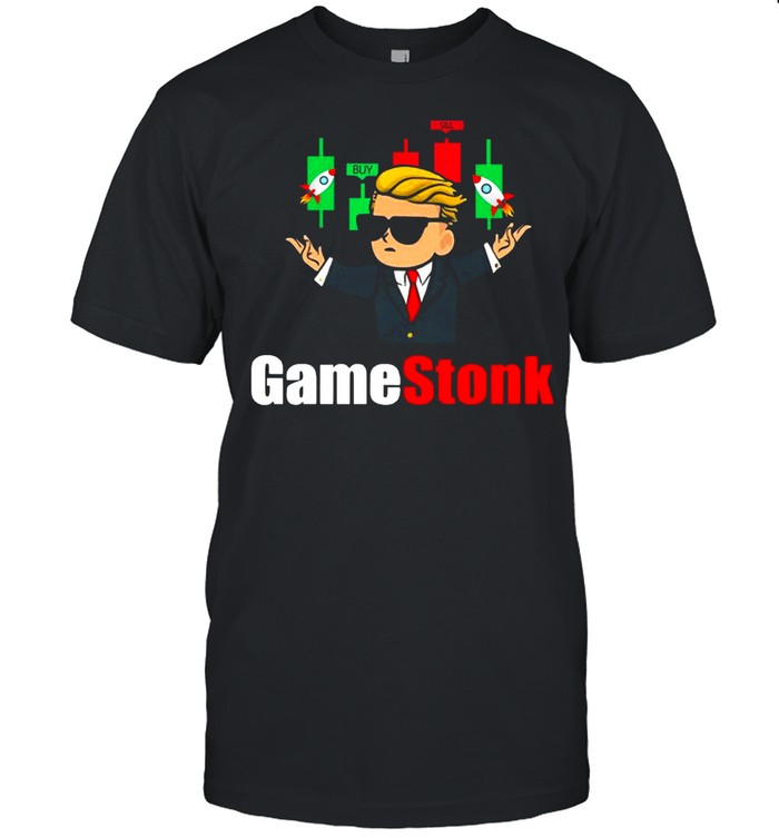 Game Stonk Donald Trump shirt
