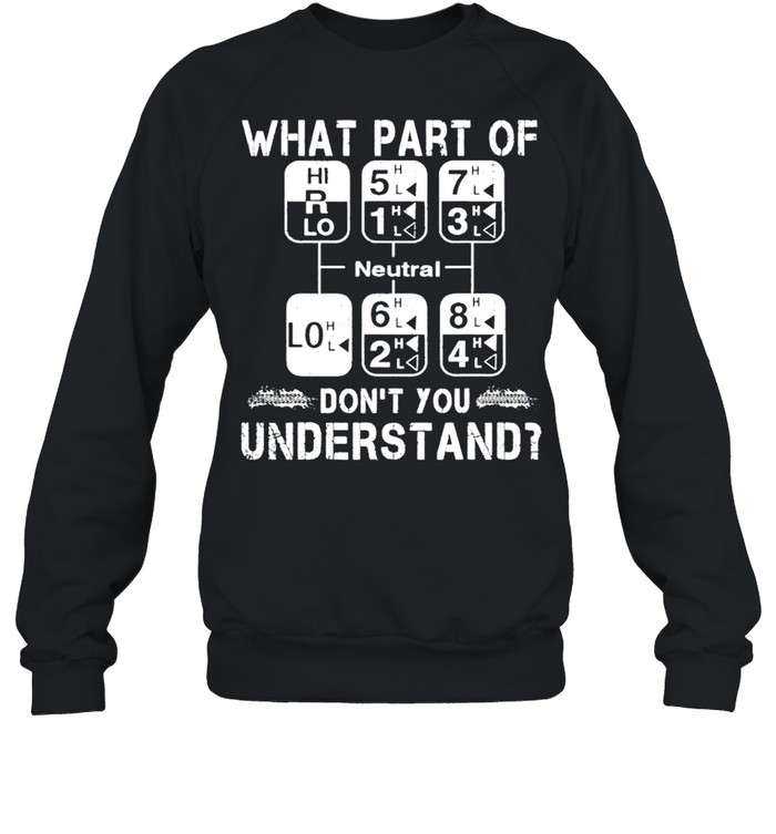 What part of don’t you understand shirt Unisex Sweatshirt