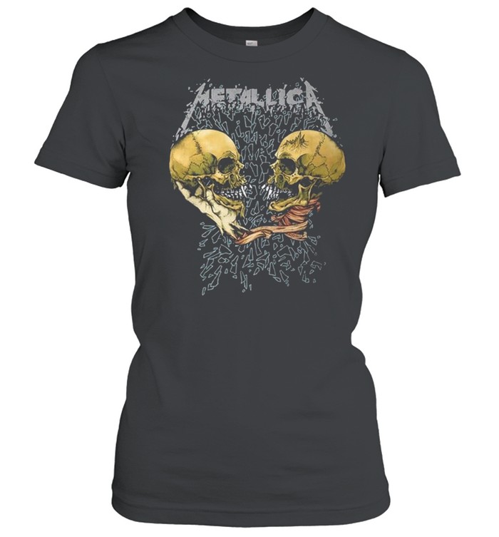 Metallica With Double Skulls shirt Classic Women's T-shirt