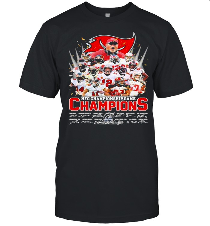 Nfc Championship Game Champion Signature Tampa Bay Buccaneers shirt