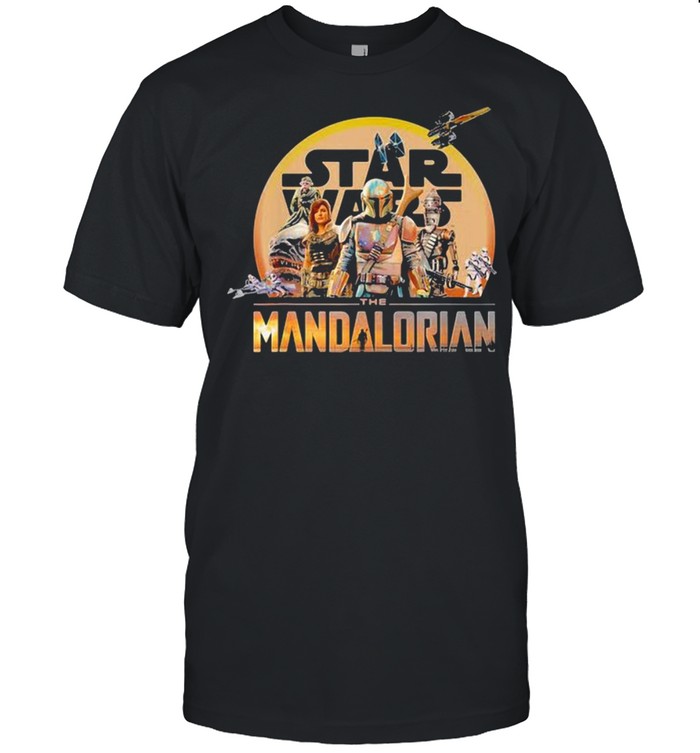 Star War The Mandalorian Sunset shirt