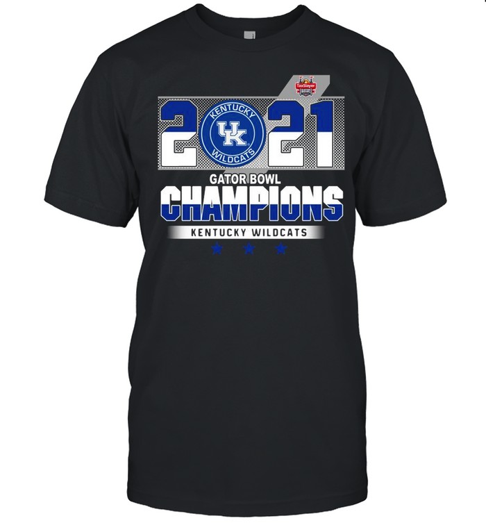 Taxslayer Kentucky Wildcats 2021 Gator Bowl Champions shirt