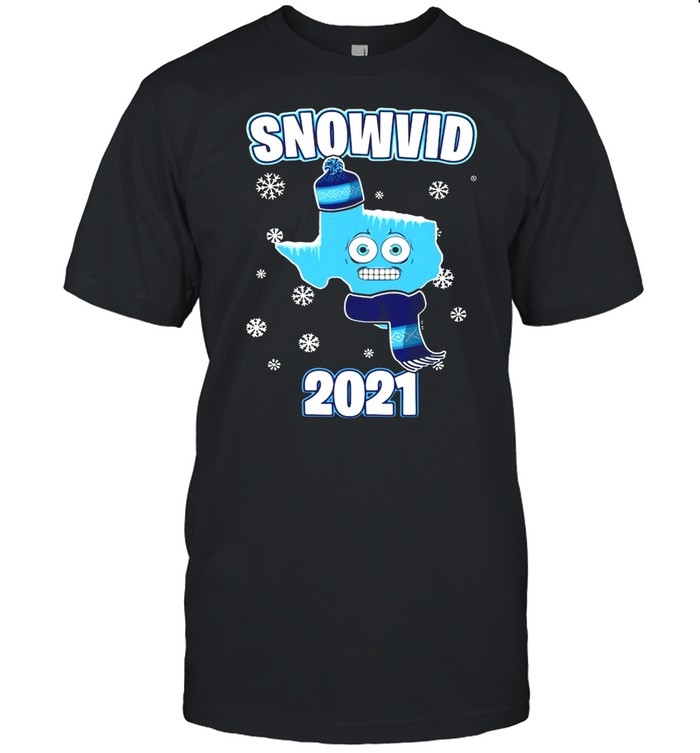 I Survived Snovid-21 2021 Texas Strong Funny Gift Snow Snowvid shirt
