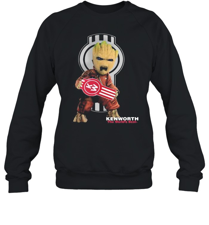 Groot With Kenworth The World’s Best  Unisex Sweatshirt