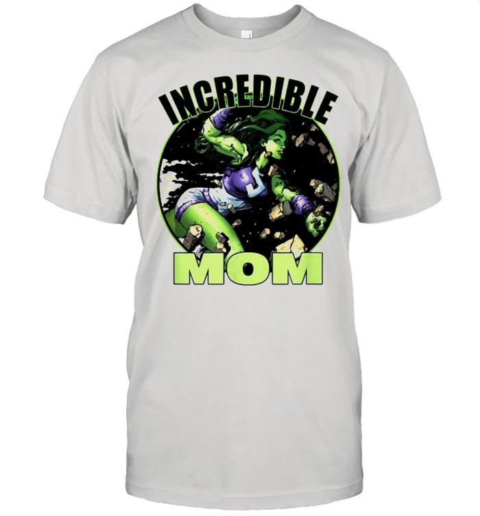 Marvel She Hulk Incredible Mom Portrait Shirt