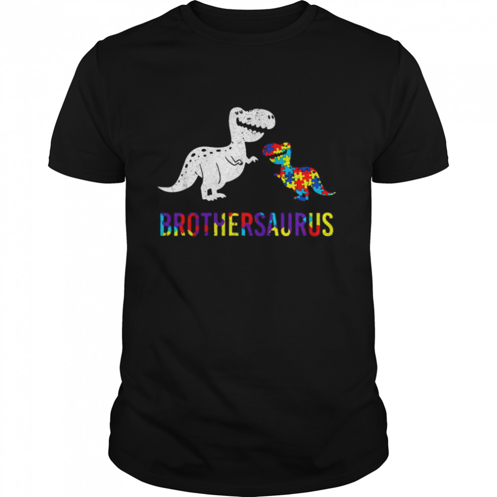 Proud Brothersaurus Autism Awareness shirt