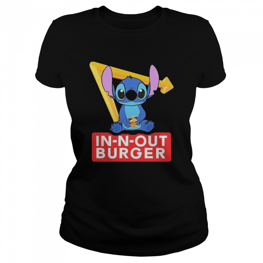 Stitch Hug In N Out Burger  Classic Women's T-shirt