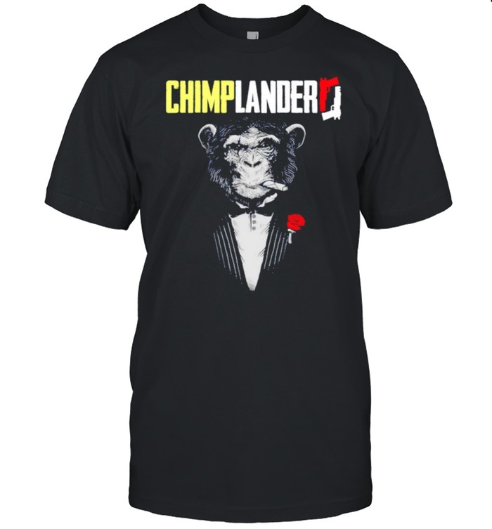 Monkey Smoking Cigar chimplander shirt