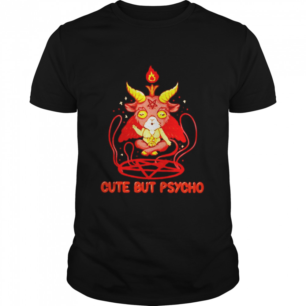 Cute But Psycho Winners Kawaii Baphomet Shirt