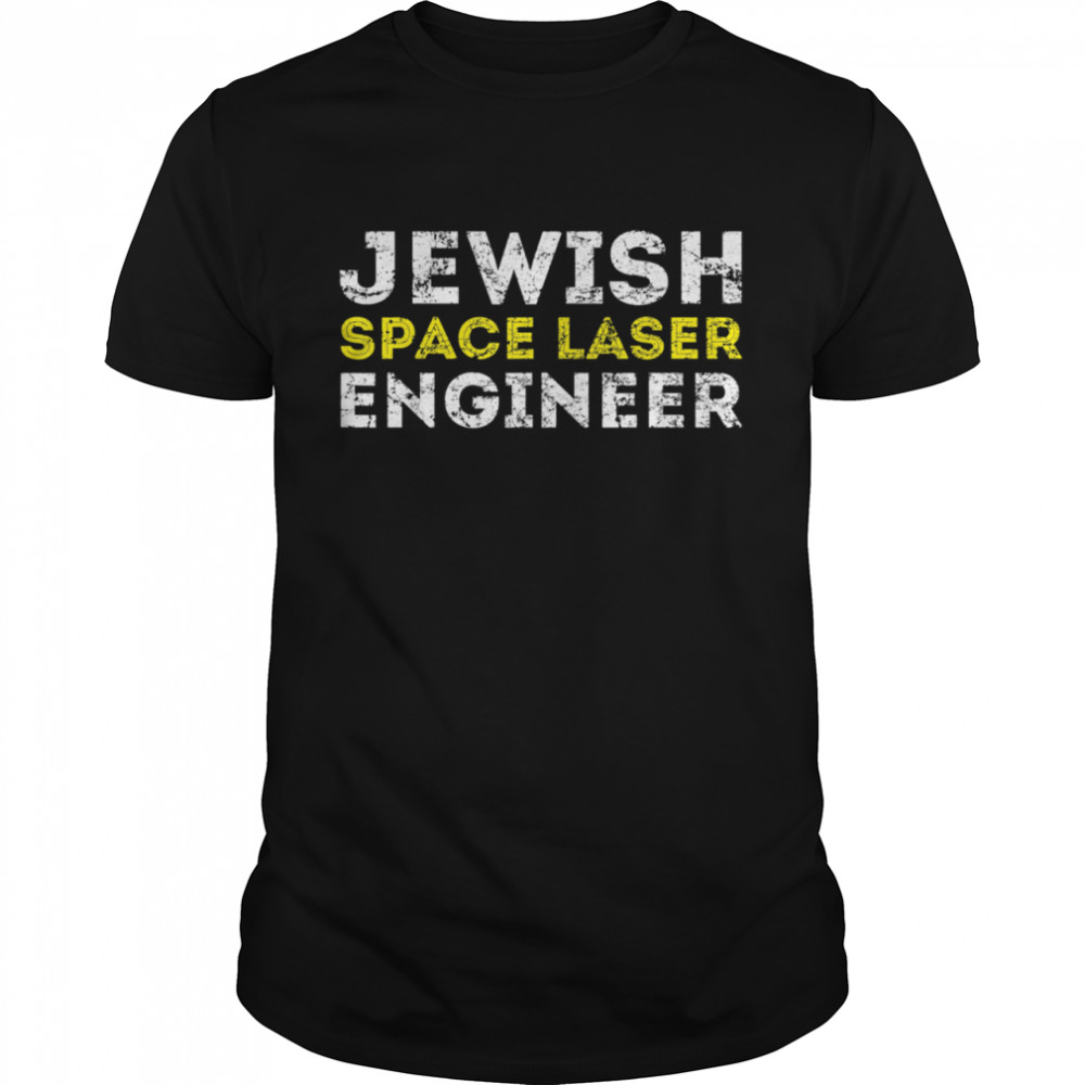 Secret Jewish Space Laser Engineer Alien Ufo Shirt