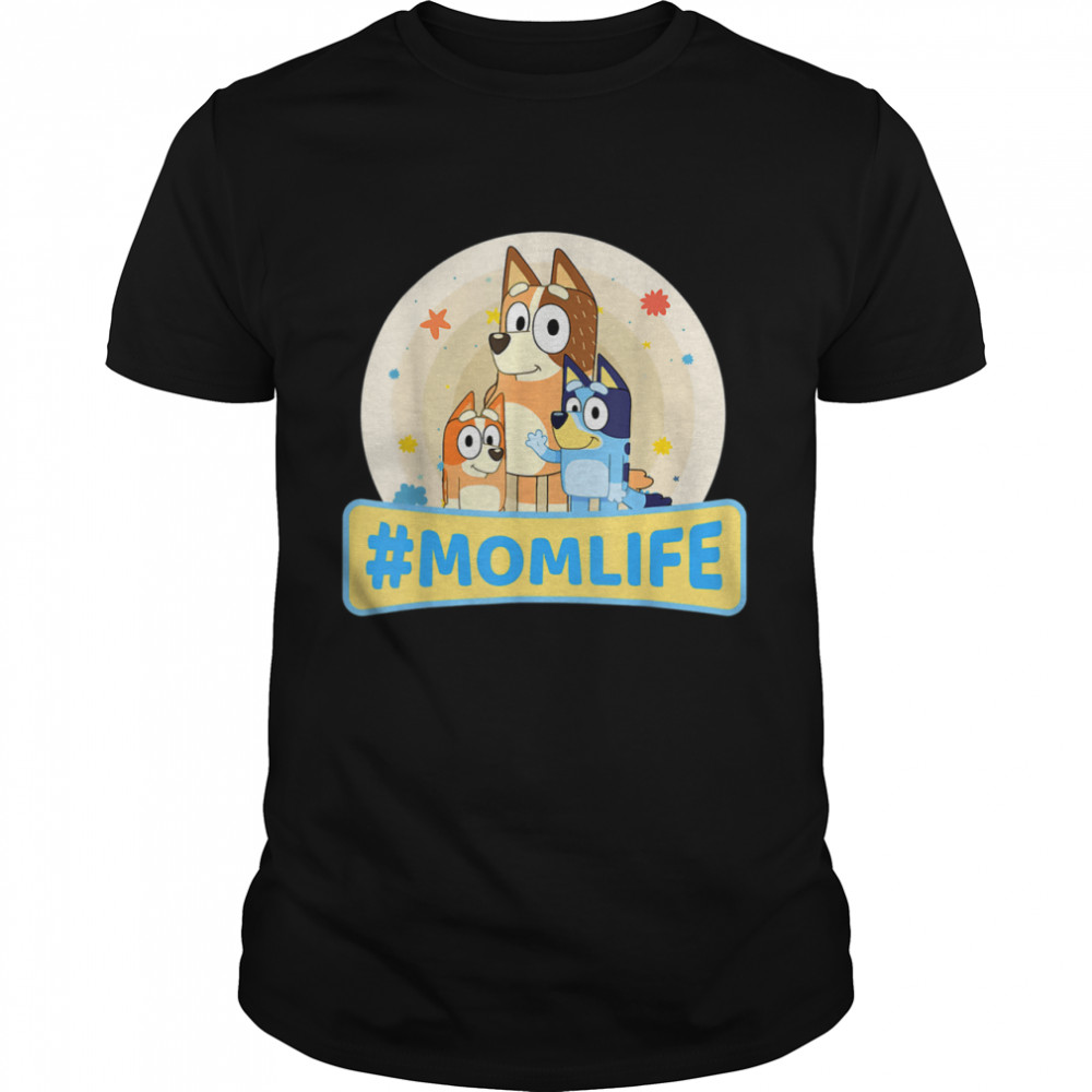 B.luey Mom Family For Life Mother’s Days Mommy Shirt