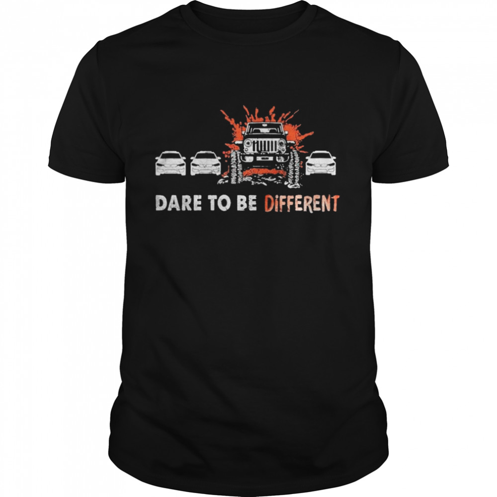 Jeep dare to be different shirt