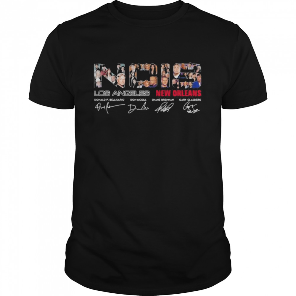 NCIS Los Angeles And New York Orleans Signature Shirt
