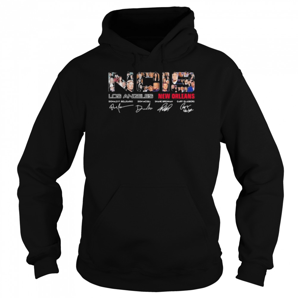 NCIS Los Angeles And New York Orleans Signature  Unisex Hoodie