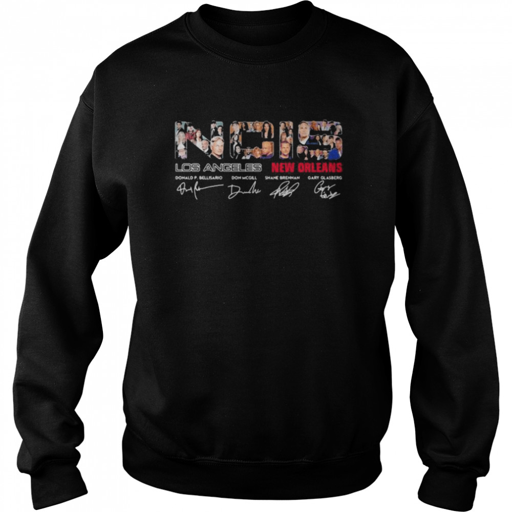 NCIS Los Angeles And New York Orleans Signature  Unisex Sweatshirt