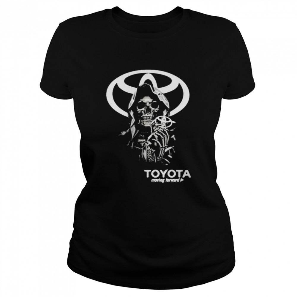 Skull Hug Toyota Moving Forward Logo  Classic Women's T-shirt