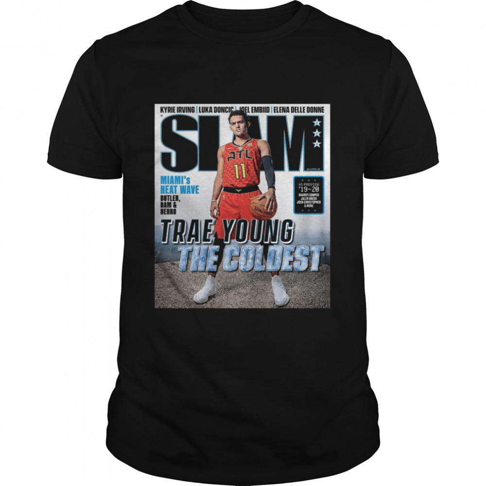 Slam Cover Trae Young shirt