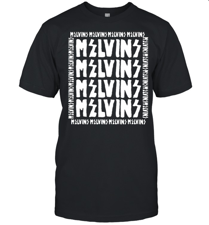 Black And White Melvin’s Essential Rock Bands Music Legends Shirt