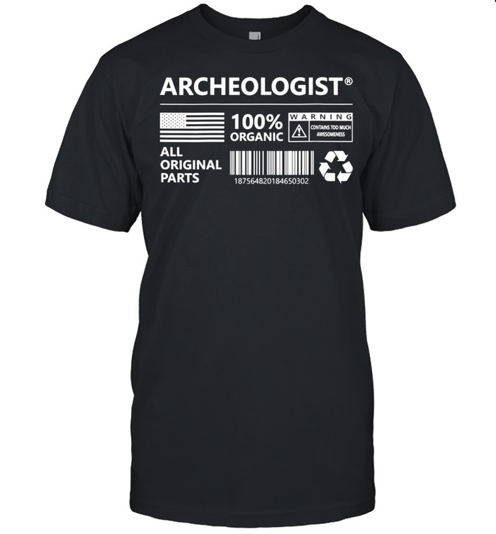 Archeologist Marking Archeology shirt