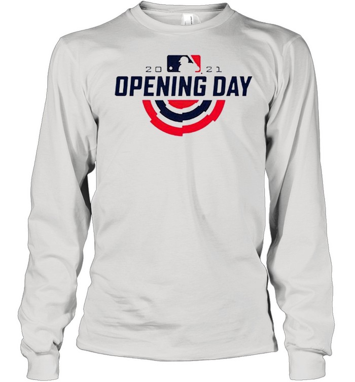 MLB Opening Day Logo 2021 shirt Long Sleeved T-shirt