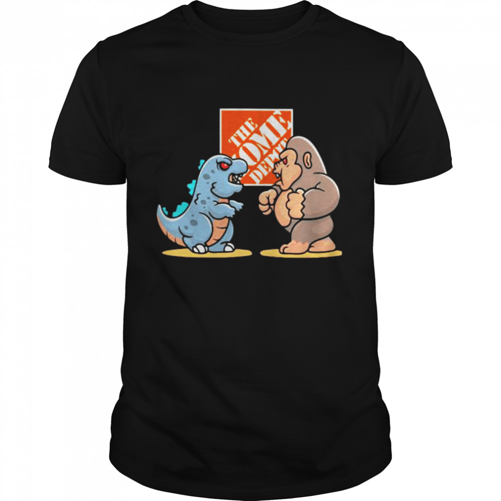The Home Depot Baby Kong And Baby Godzilla Shirt