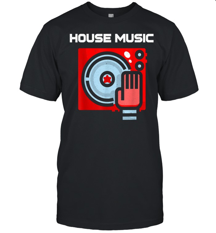 Chicago Retro Vintage House Music Vinyl shirt