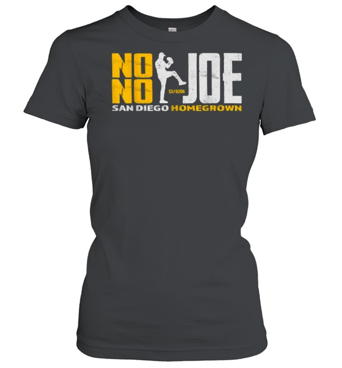 No No Joe San Diego Joe Homegrown Baseball  Classic Women's T-shirt