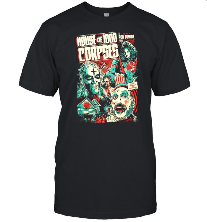 House Of 1000 Corpses Fried A Rob Zombie Film Shirt
