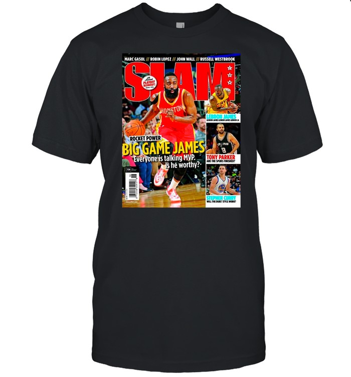 SLAM June 2015 James Harden 2021 shirt