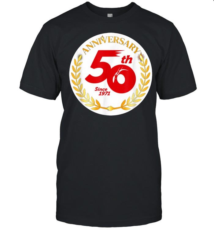 50th Anniversary Since 1971 shirt