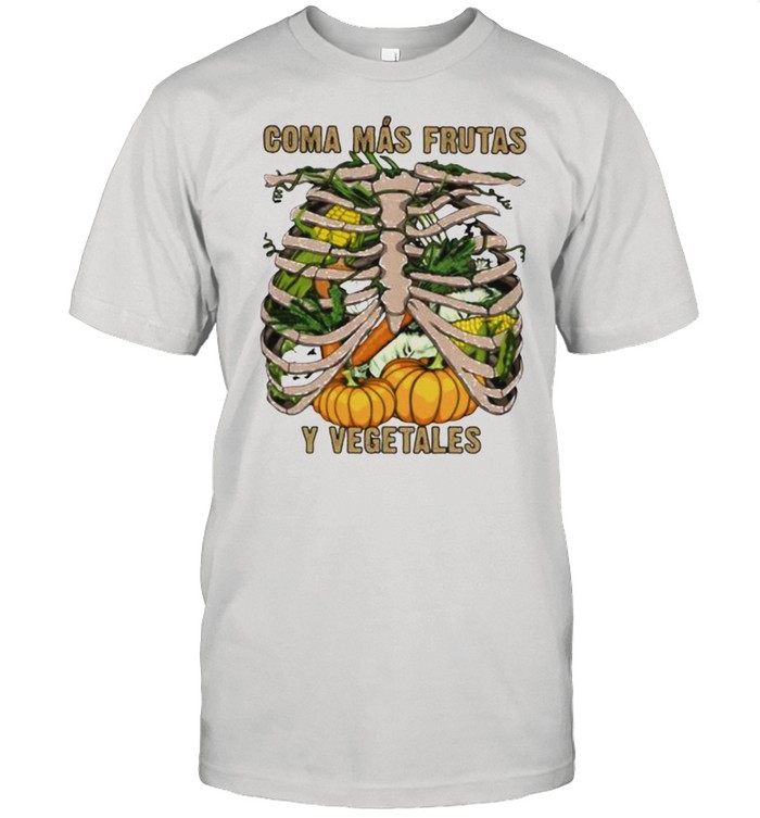 Coma Mas Frutas Y Vegetables Pumpkin Shirt