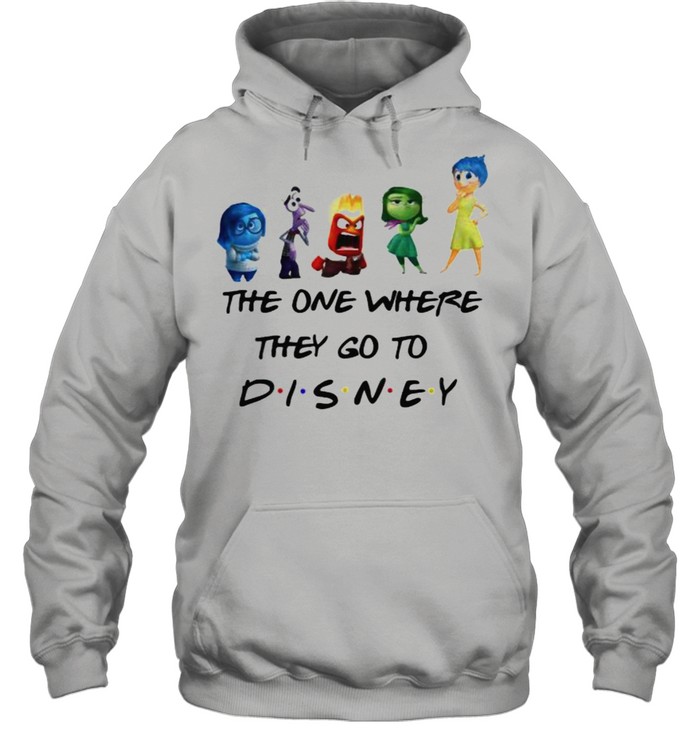 The One Where They Go To Disney Inside Out Movie  Unisex Hoodie