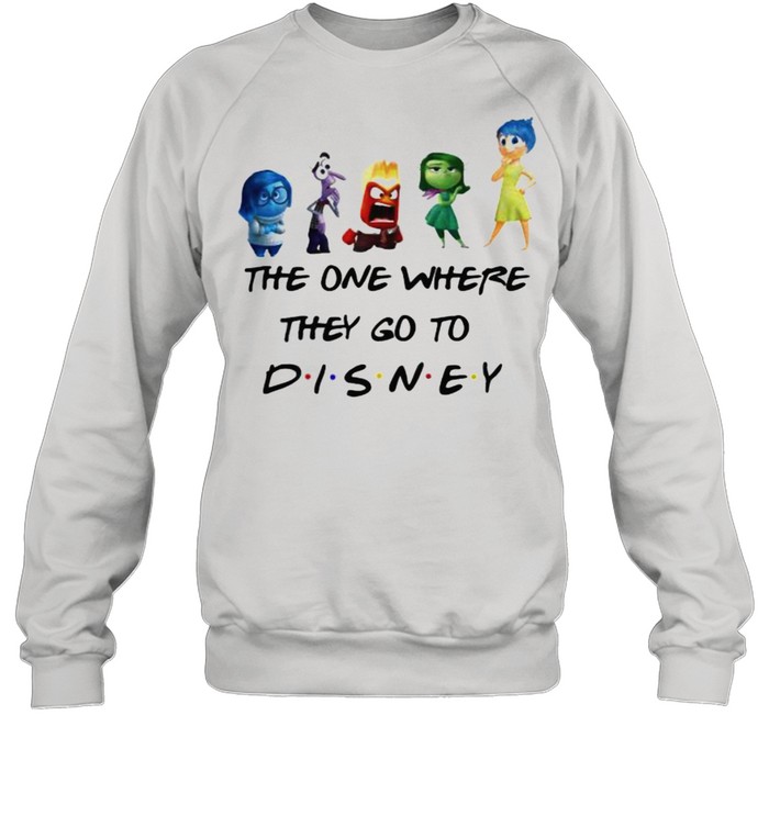 The One Where They Go To Disney Inside Out Movie  Unisex Sweatshirt