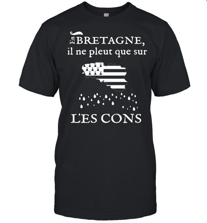 Bretagne Il Ne Pleut Que Sur Les Cons T-shirt