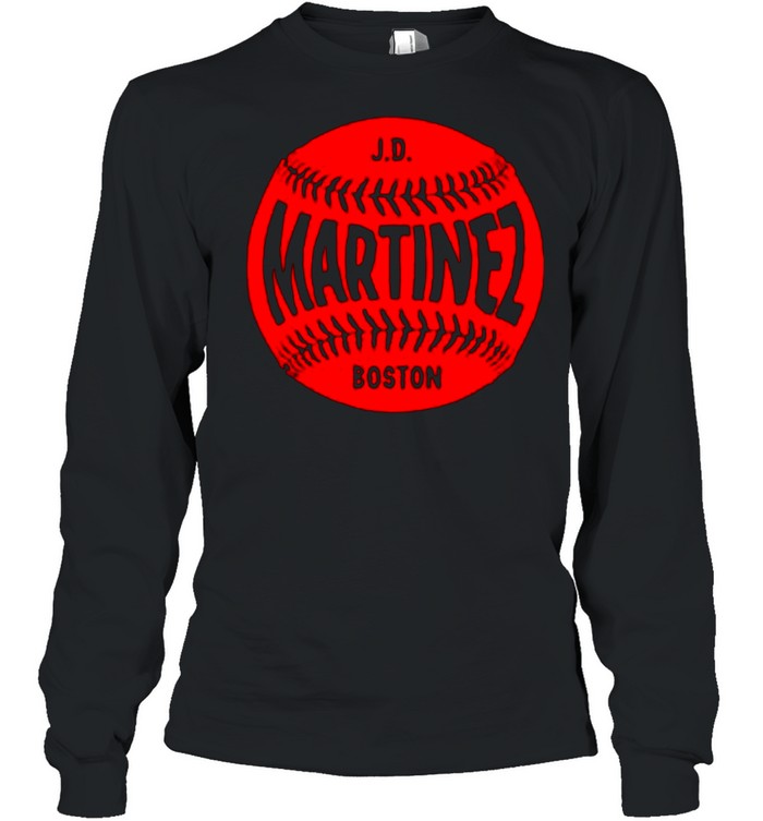 Boston Baseball J.D. Martinez shirt Long Sleeved T-shirt