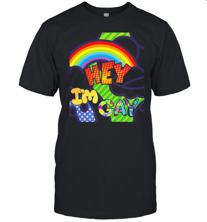 LGBT hey Im gay shirt