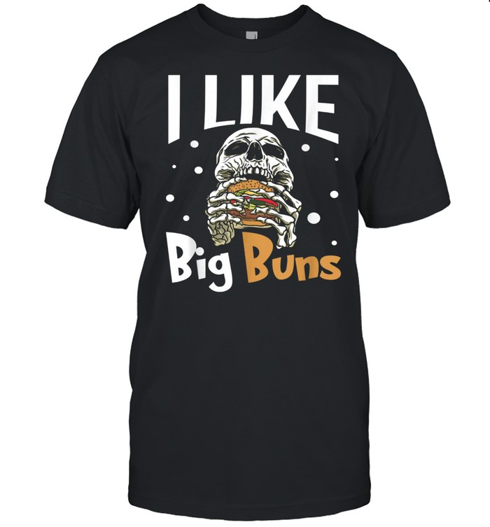 Fun burger skeleton fast food eating health shirt