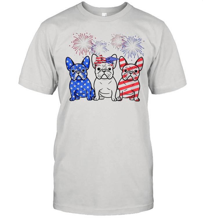 Pug American Flag 4th Of July Independence Day Shirt