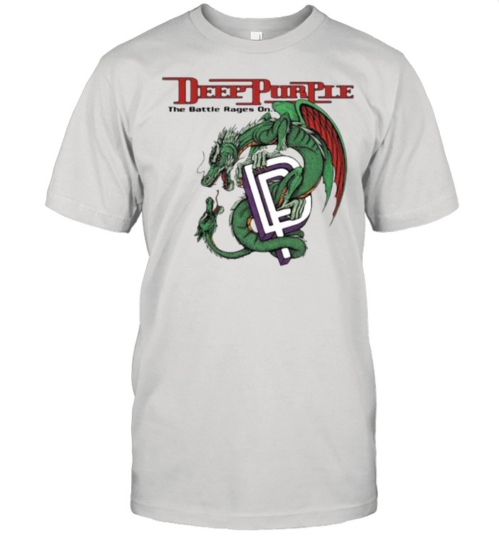 Deep Purple the battle rages on dragon shirt