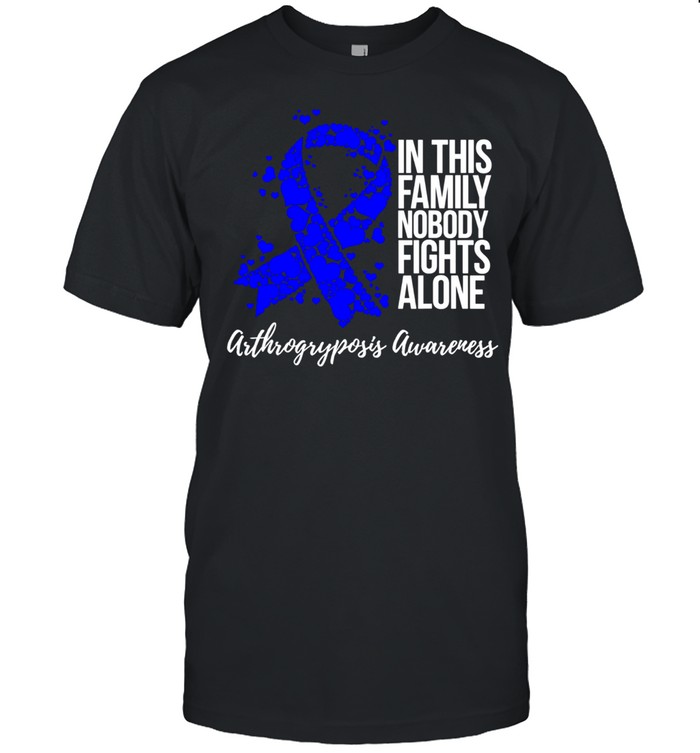 Family Support Arthrogryposis Awareness shirt
