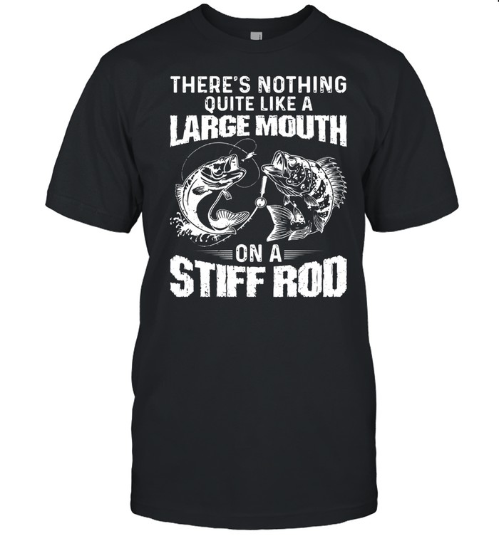 Large Mouth Stiff Rod Fishing shirt