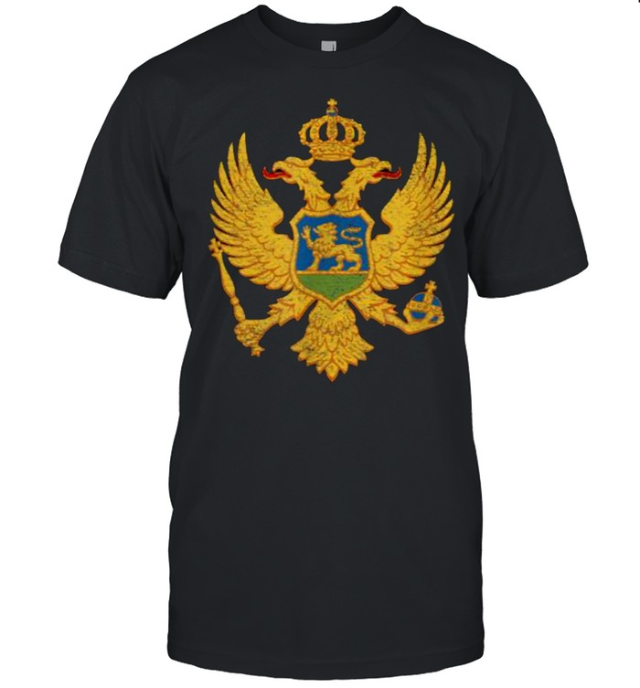 MONTENEGRO COAT OF ARMS FLAG PRIDE PODGORICA T-Shirt