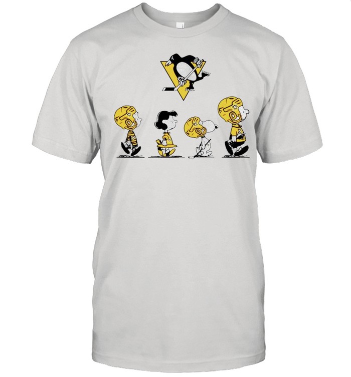 Pittsburgh Penguins Peanuts characters players shirt