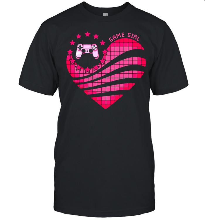 Heart game girl shirt