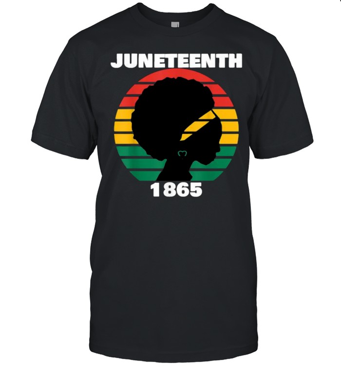 Juneteenth 1865 Queen Melanin Vintage T-Shirt