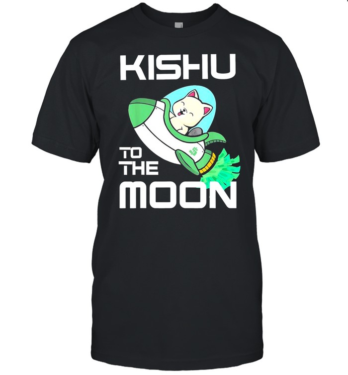 Kishu To the Moon Crypto Kishu Inu Coin shirt