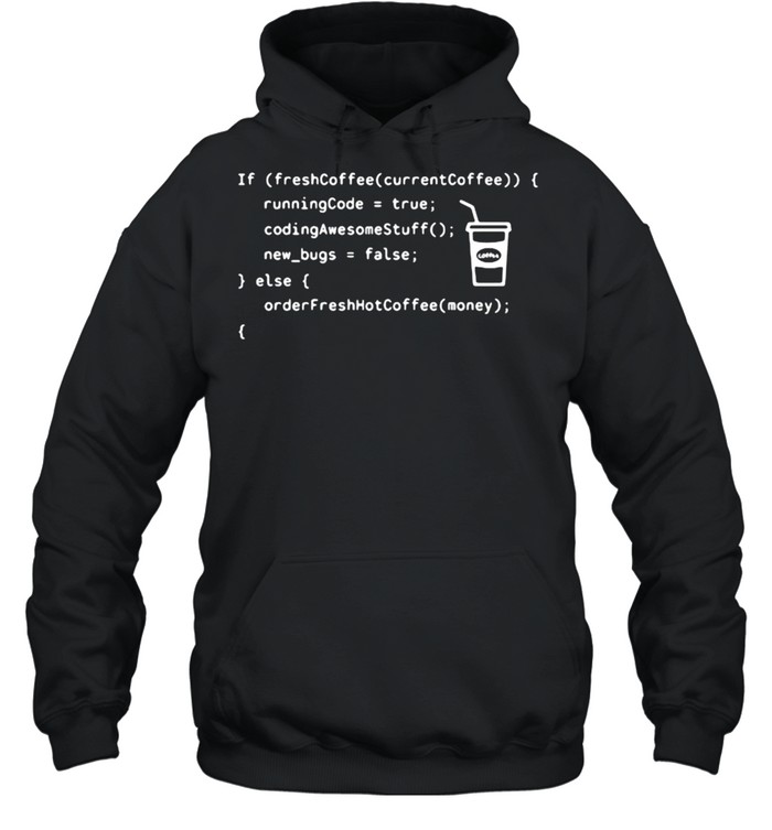 Coffee Coding Programmer Developer  Unisex Hoodie